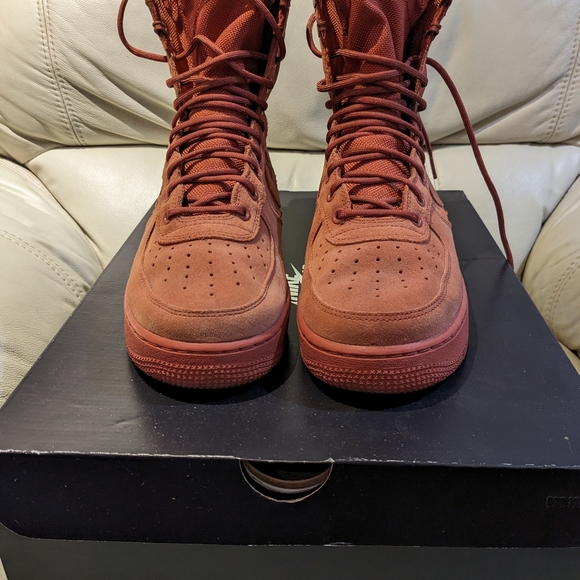Nike SF-AF1 sz. 9 Dusty Peach - Picture 6 of 6